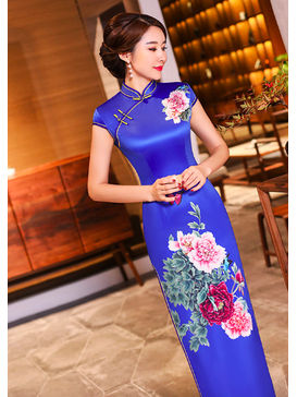 Fantastic ShanghaiTang Chinese Silk Dress