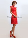 Sole Red Qipao dress